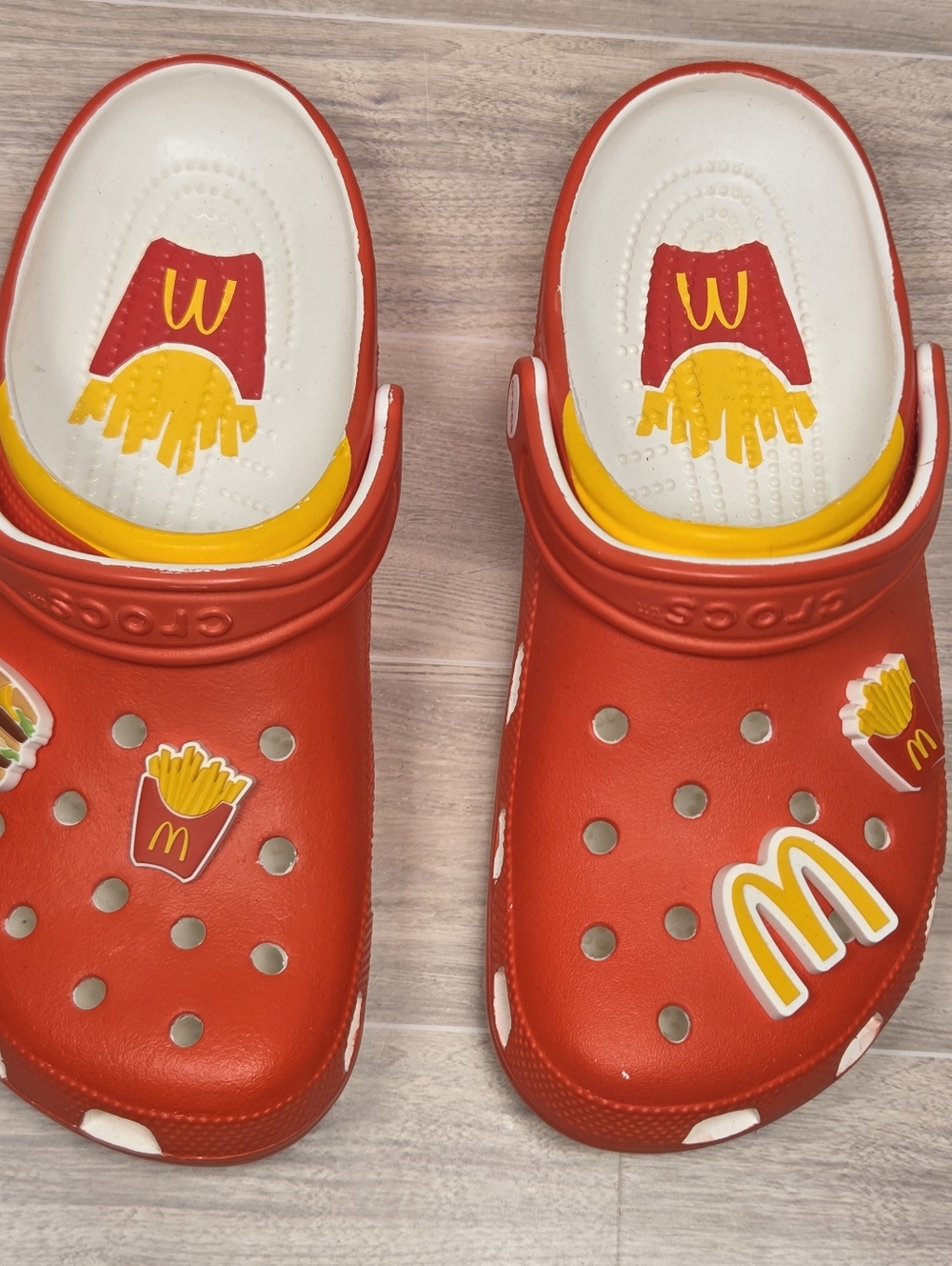 CROCS MCDONALD'S X CROCS CLASSIC CLOG - MEN SIZE 8 Women 10